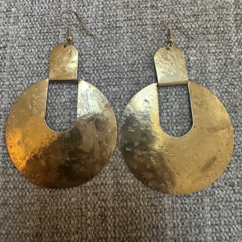 Twisted Silver Earrings
